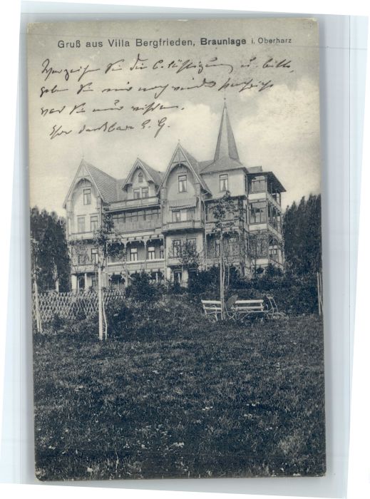 Braunlage Villa Bergfrieden