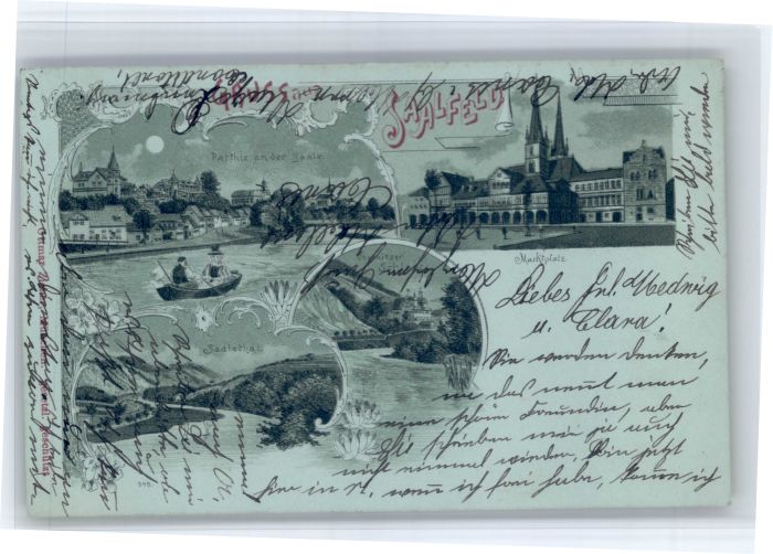 Saalfeld Saale Marktplatz