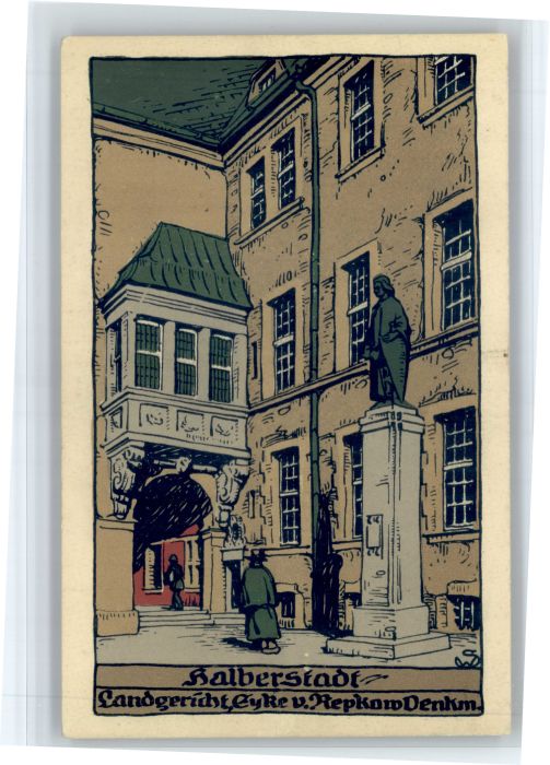 Halberstadt Landgericht Repkow Denkmal