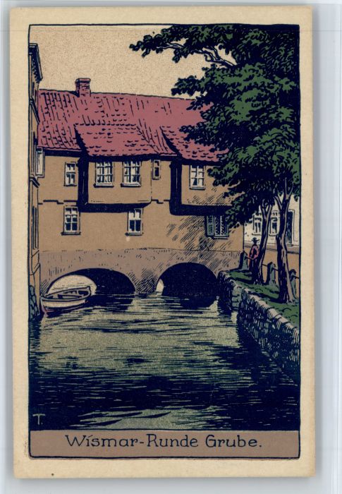 Wismar Mecklenburg Vorpommern Wismar Runde Grube