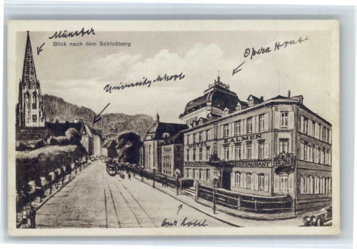 Freiburg Breisgau Hotel Restaurant Salmen