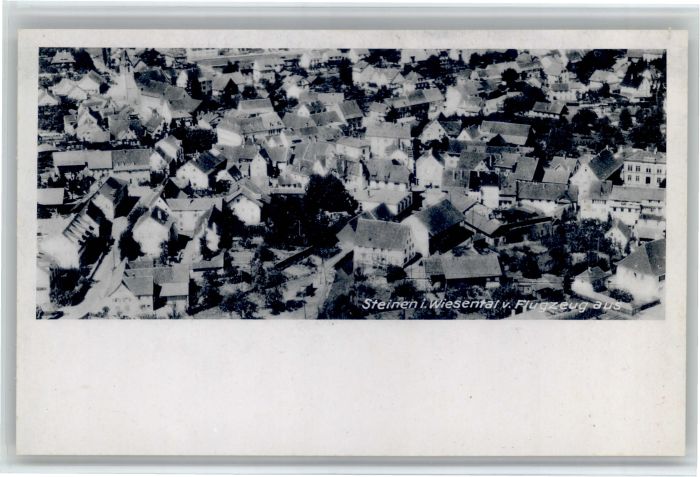 Steinen Wiesental Steinen Loerrach Fliegeraufnahme