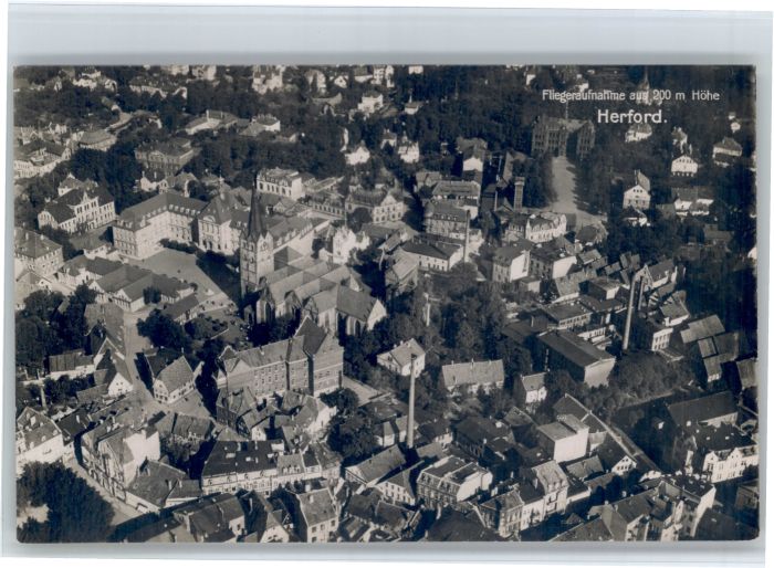 Herford Fliegeraufnahme