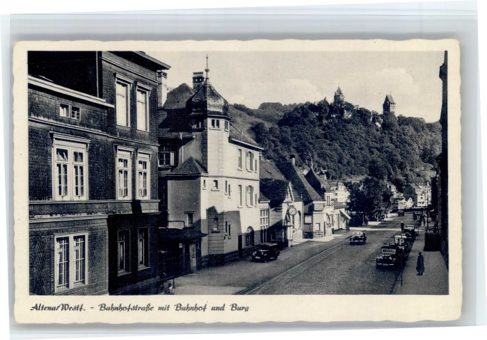 Altena Lenne Altena Bahnhofstrasse Burg