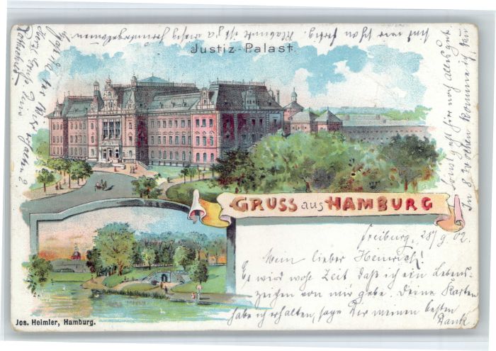 Hamburg Justiz Palast