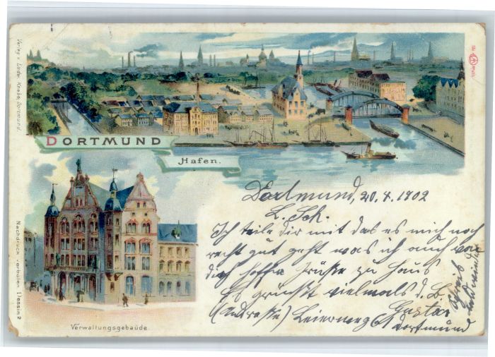 Dortmund Hafen Verwaltungsgebaeude