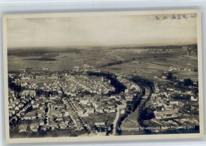 Villingen-Schwenningen Villingen Fliegeraufnahme