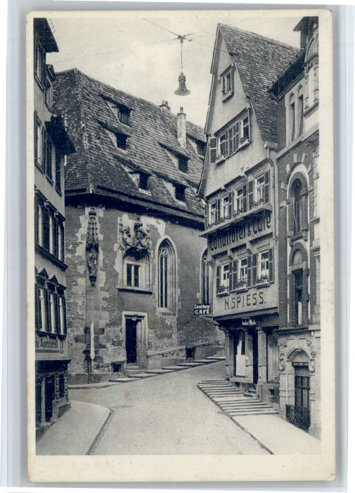 Tuebingen onditorei Cafe Spiess