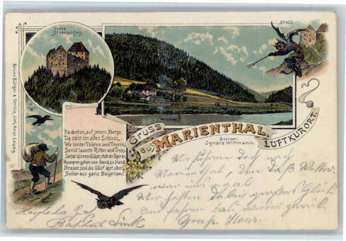 Marienthal Regenstauf Veste Stodkenfels