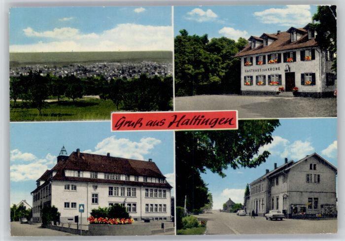 Haltingen Weil am Rhein BW Gasthaus Krone