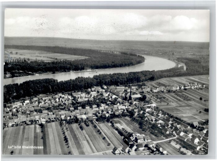 Rheinhausen Breisgau Fliegeraufnahme