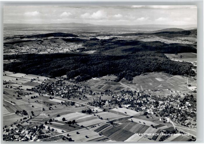 Tannenkirch Kandern Tannenkirch Fliegeraufnahme