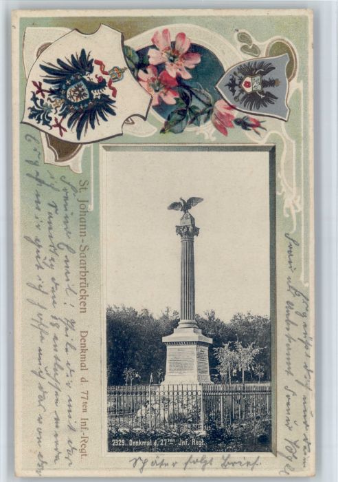 Saarbruecken t Johann Denkmal