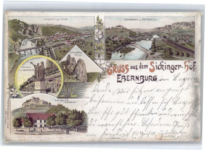 Bad Muenster Stein Ebernburg Bad Muenster Ebernburg Sickinger Hof