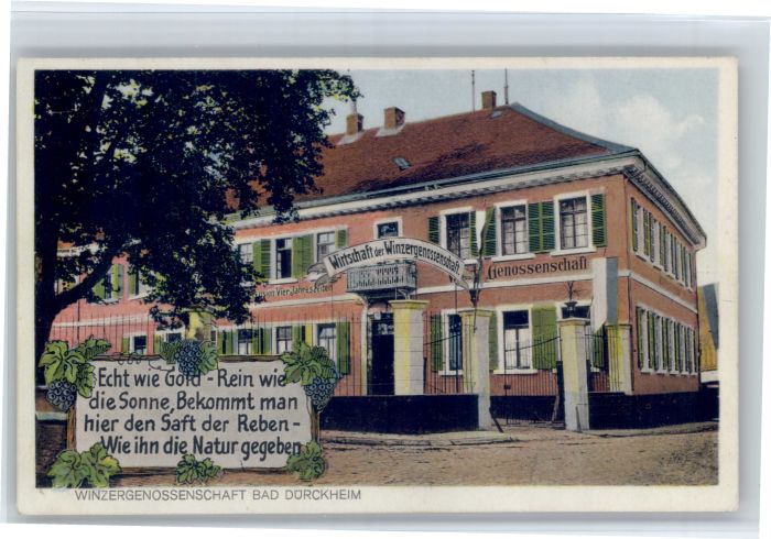 Bad Duerkheim irtschaft Winzergenossenschaft