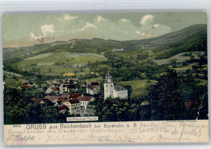 Reichenbach Odenwald Gasthaus Traube