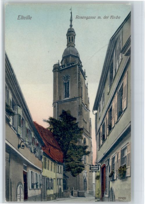 Eltville Rosengasse Kirche