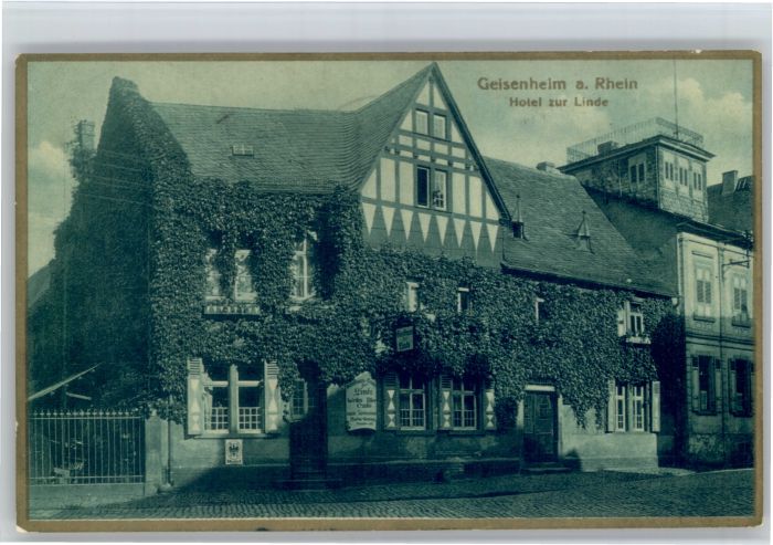 Geisenheim Rheingau Hessen Hotel Linde