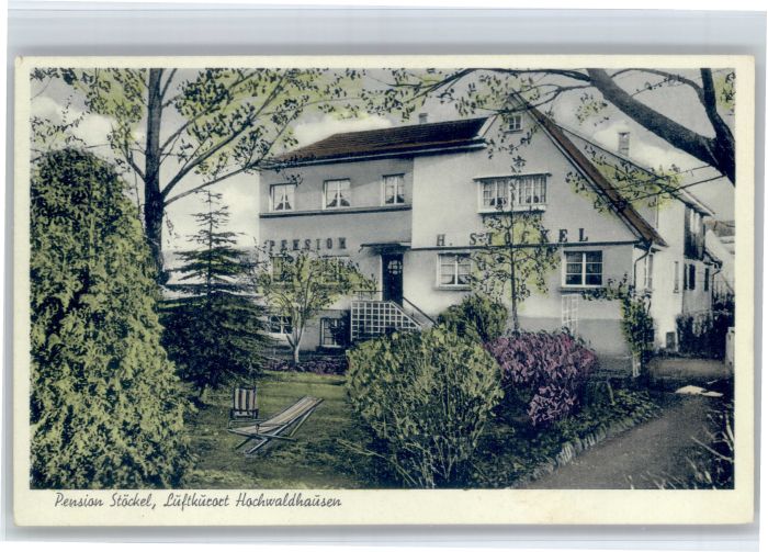 Herbstein Hochwaldhausen Pension Cafe Stoeckel