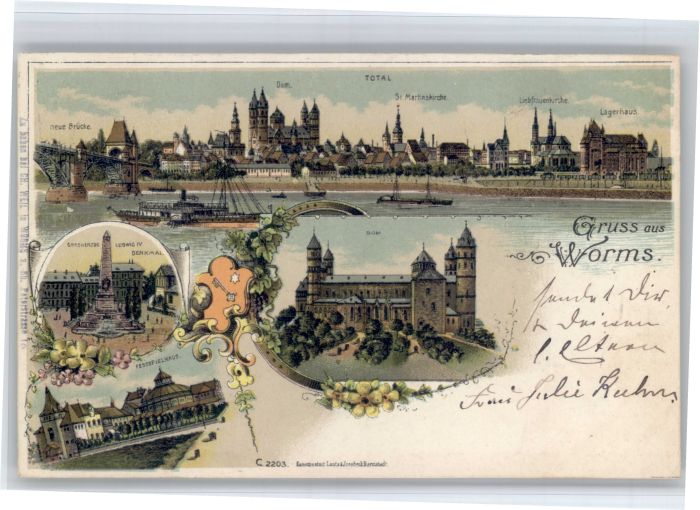 Worms Dom St Martins Kirche Liebfrauen Kirche