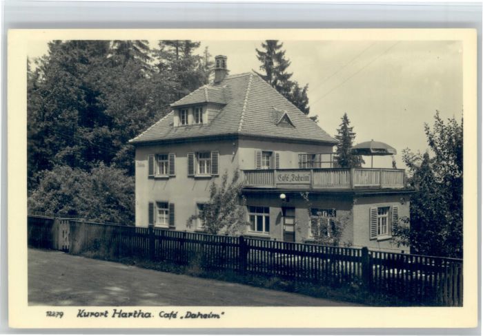 Hartha Tharandt Cafe Daheim