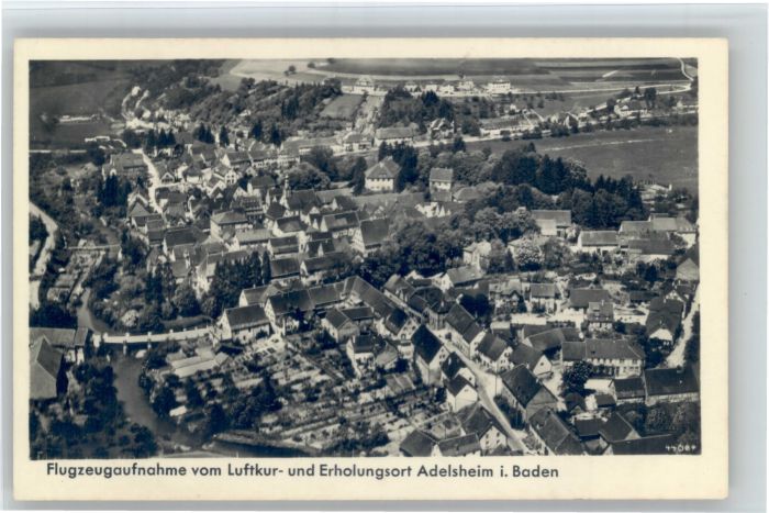 Adelsheim Fliegeraufnahme