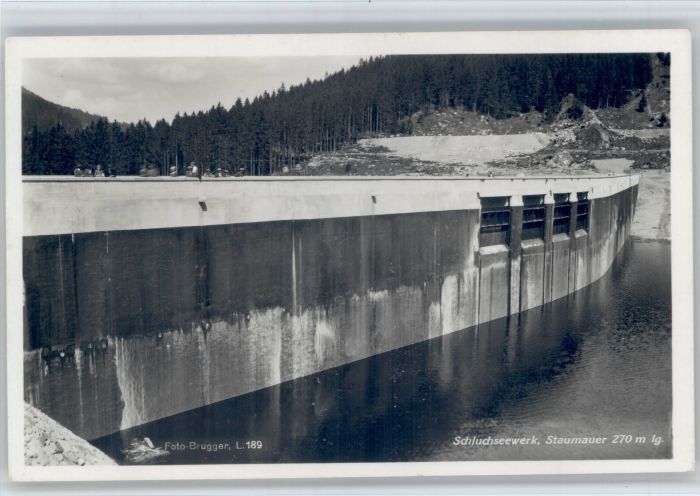 Schluchsee Staumauer