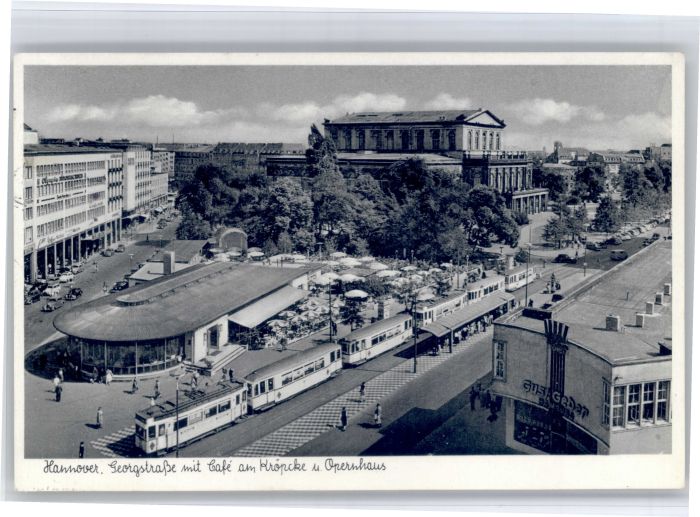 Hannover Georgstrasse Opernhaus