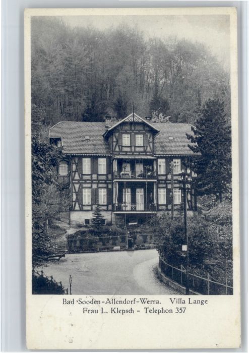 Bad Soden Taunus Bad Soden Villa Lange