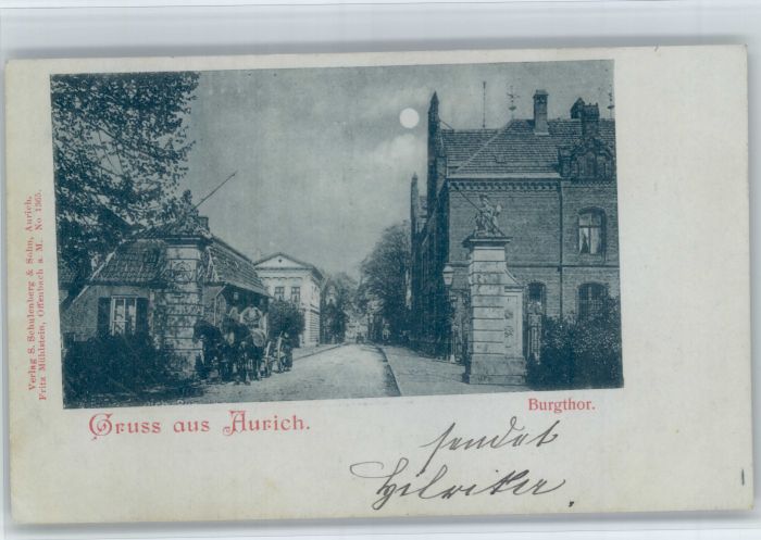 Aurich Ostfriesland Aurich Burgthor