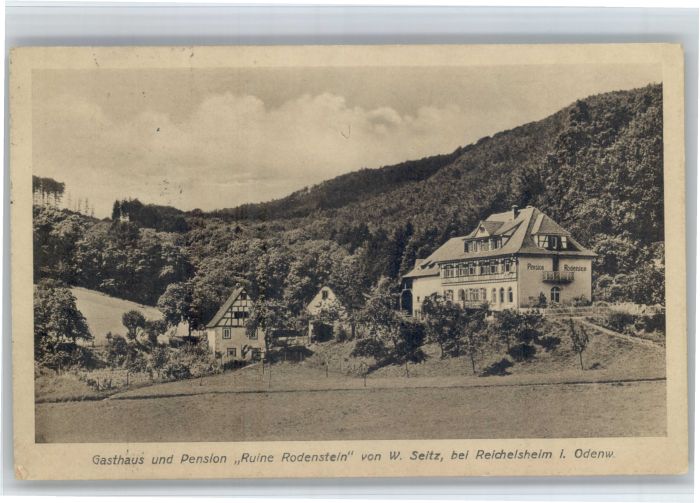 Reichelsheim Odenwald Ruine Rodenstein