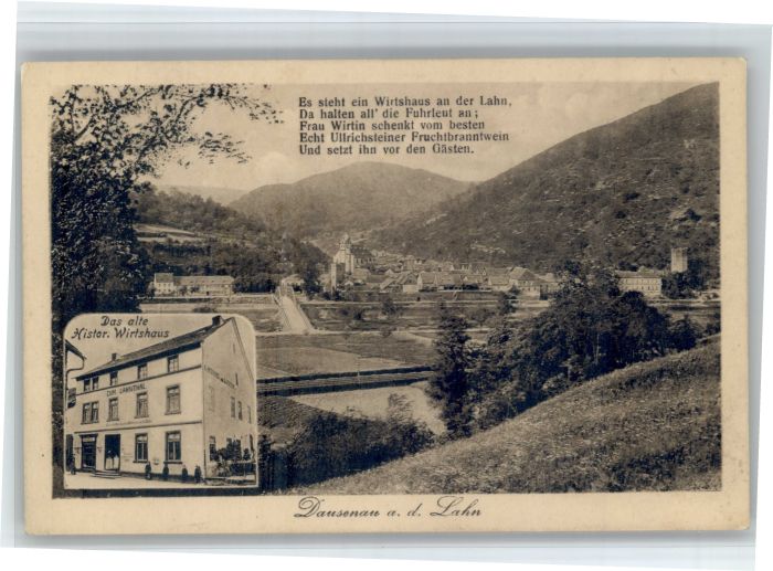 Dausenau Wirtshaus Lahnthal