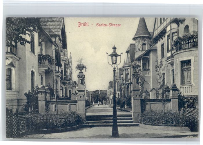 Bruehl arten Strasse