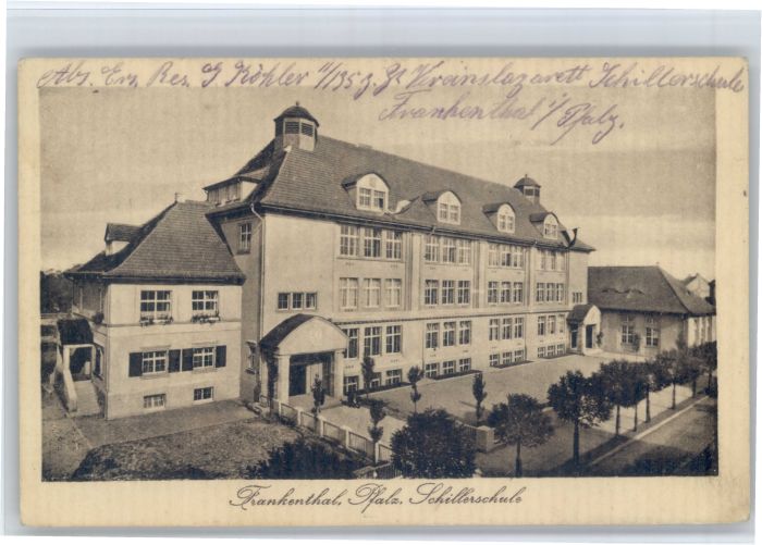 Frankenthal Pfalz Frankenthal Schiller Schule