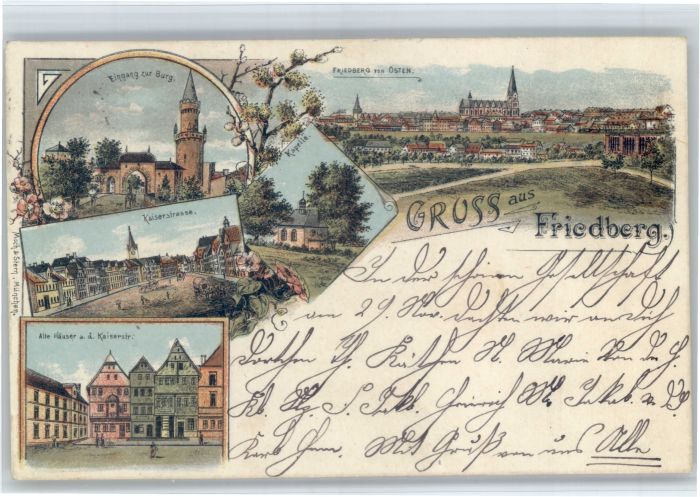 Friedberg Hessen Friedberg Kaiserstrasse Burg