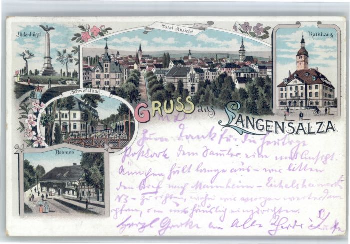 Bad Langensalza Schwefelbad Rathaus