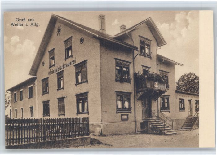 Weiler-Simmerberg Weiler Allgaeu Weizenbier Brauerei