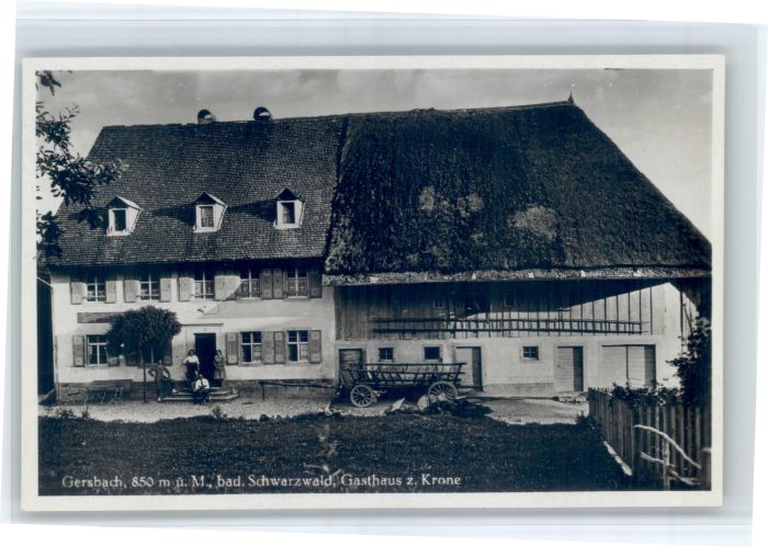 Gersbach Schopfheim Gasthaus Krone