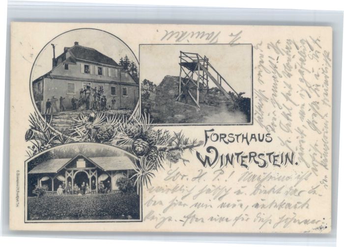 Bad Nauheim [Stempelabschlag] Forsthaus Winterstein