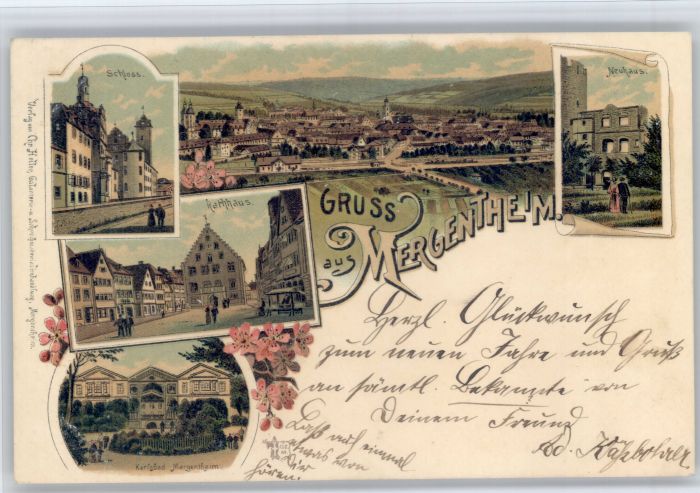 Bad Mergentheim Schloss Rathaus