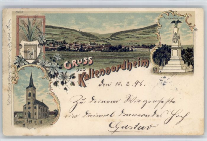 Kaltennordheim Kirche Krieger Denkmal