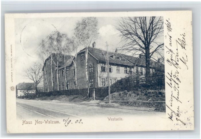 Wolfenbuettel Stempelabschlag] Haus Neu Watzum