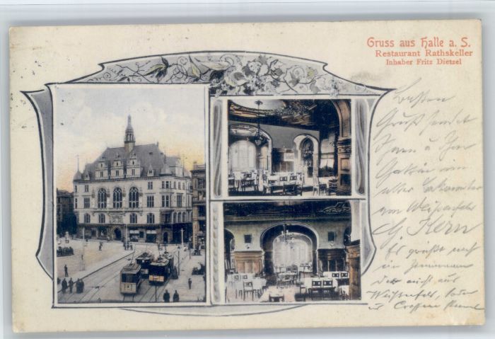 Halle Saale Restaurant Rathskeller