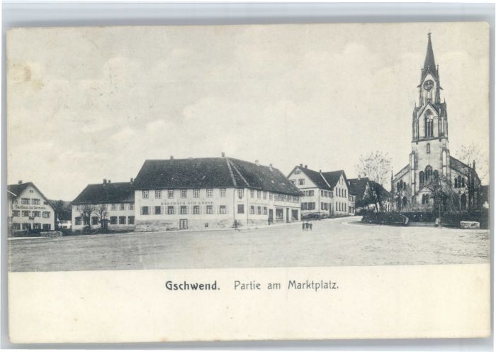 Gschwend Gaildorf Marktplatz