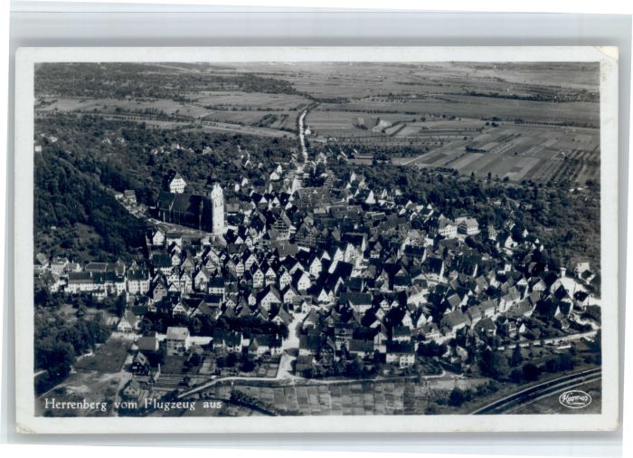 Herrenberg Fliegeraufnahme