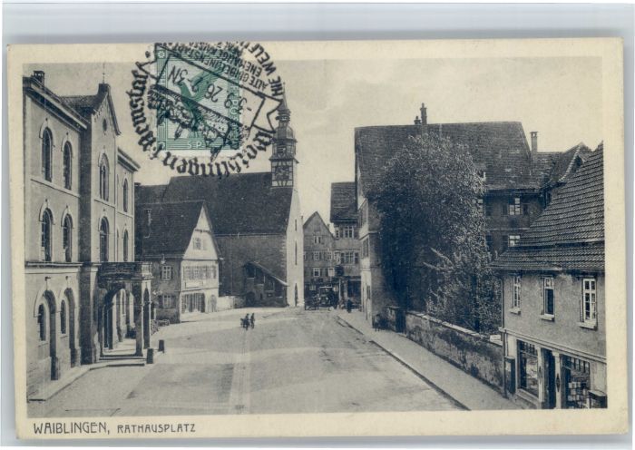 Waiblingen Rathausplatz