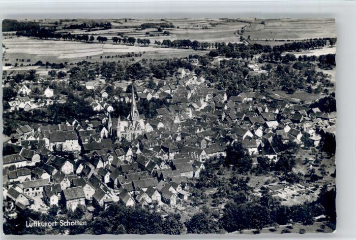 Schotten Hessen Schotten Fliegeraufnahme