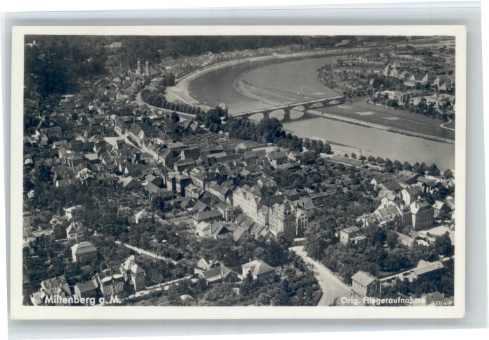 Miltenberg Main Miltenberg Fliegeraufnahme