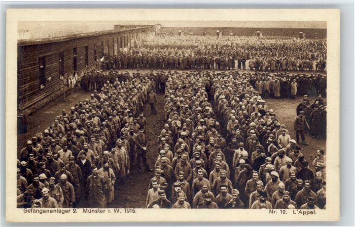 Muenster Westfalen efangenenlager