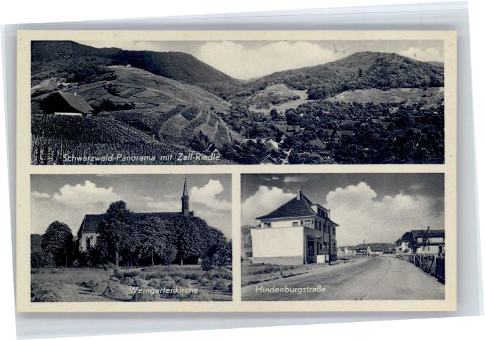 Zell Riedlingen Weingartenkirche Hindenburgstrasse